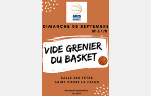 Vide Grenier du Basket - Dimanche 8 septembre 2024