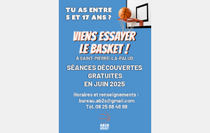 Séances de découvertes gratuites en juin