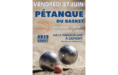 Pétanque - Vendredi 27 Juin 2025